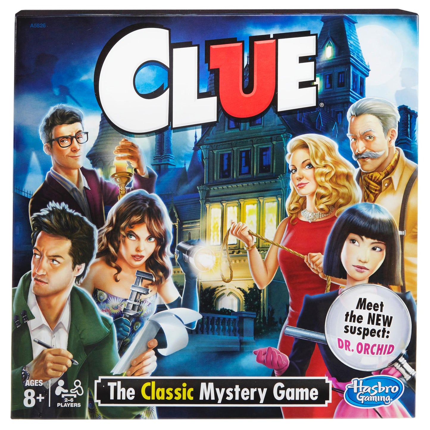 CLUE Mystery Game Hasbro Official