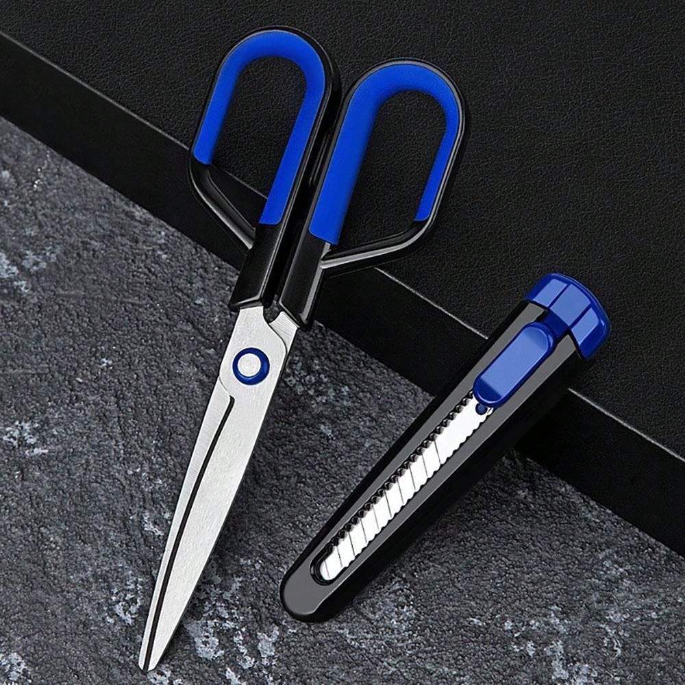2 in 1 Stainless Scissors and Cutter