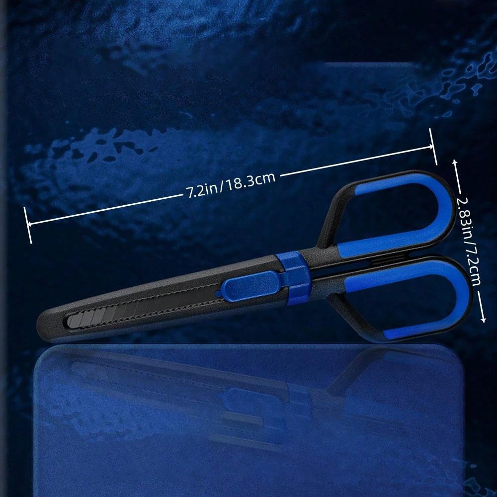 2 in 1 Stainless Scissors and Cutter