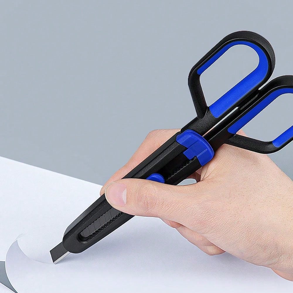 2 in 1 Stainless Scissors and Cutter