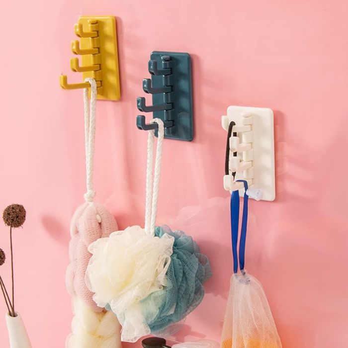 Rotating Adhesive Wall Hooks