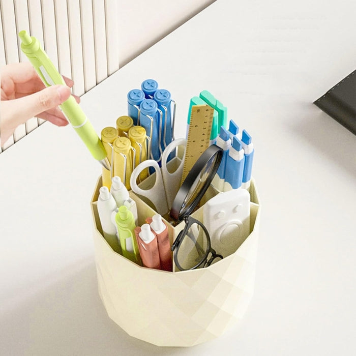 360° Rotating Desk and Makeup Organizer