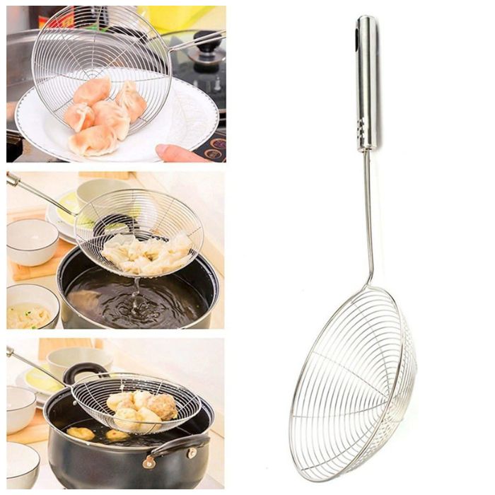 Stainless Steel Strainer with Handle