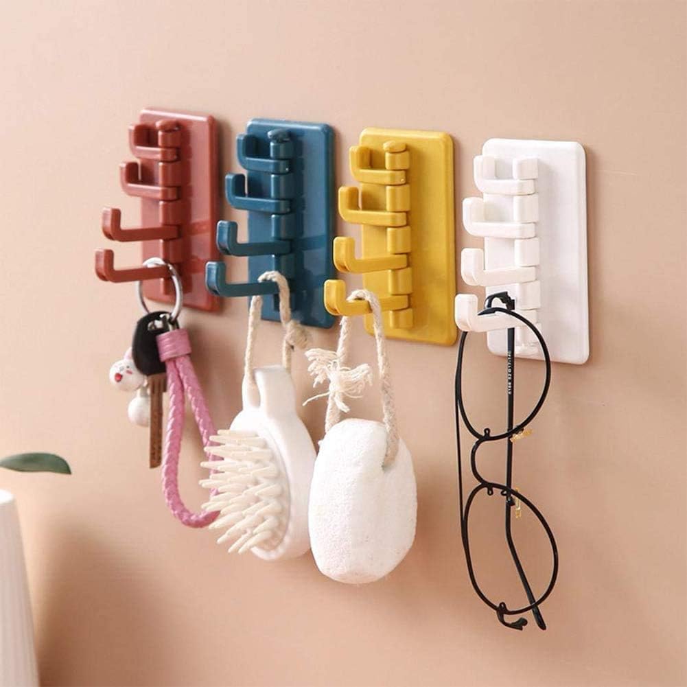 Rotating Adhesive Wall Hooks