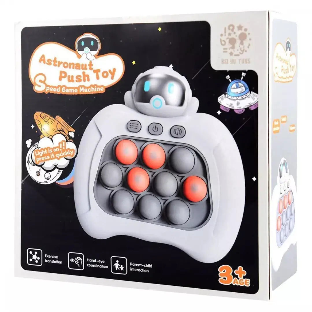 Astronaut Push Bubble Toy