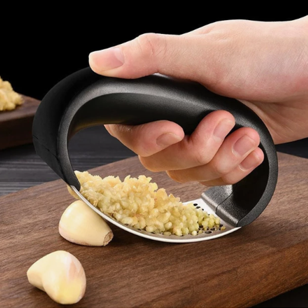 Stainless Garlic Crusher Press