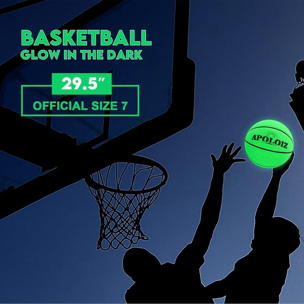 Night-Play Reflective Glowing Basketball
