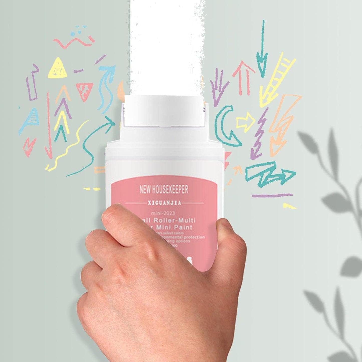 2-in-1 Wall Repair Paint Roller