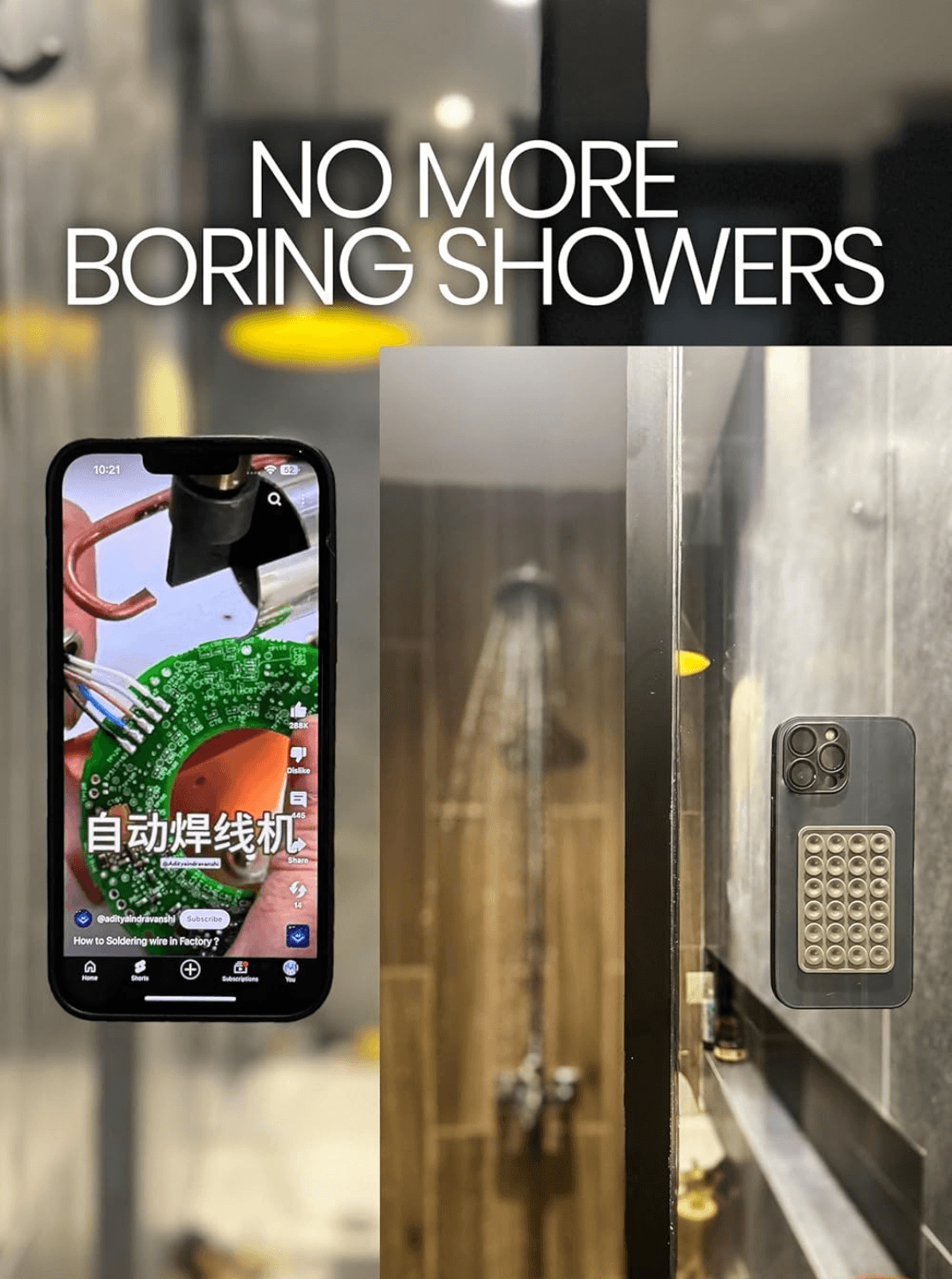 Silicone Suction Phone Holder