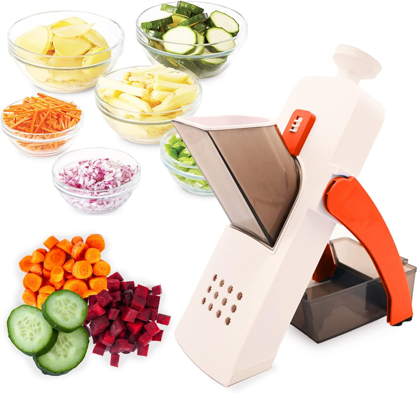 Mandoline Vegetables Slicer 5-in-1