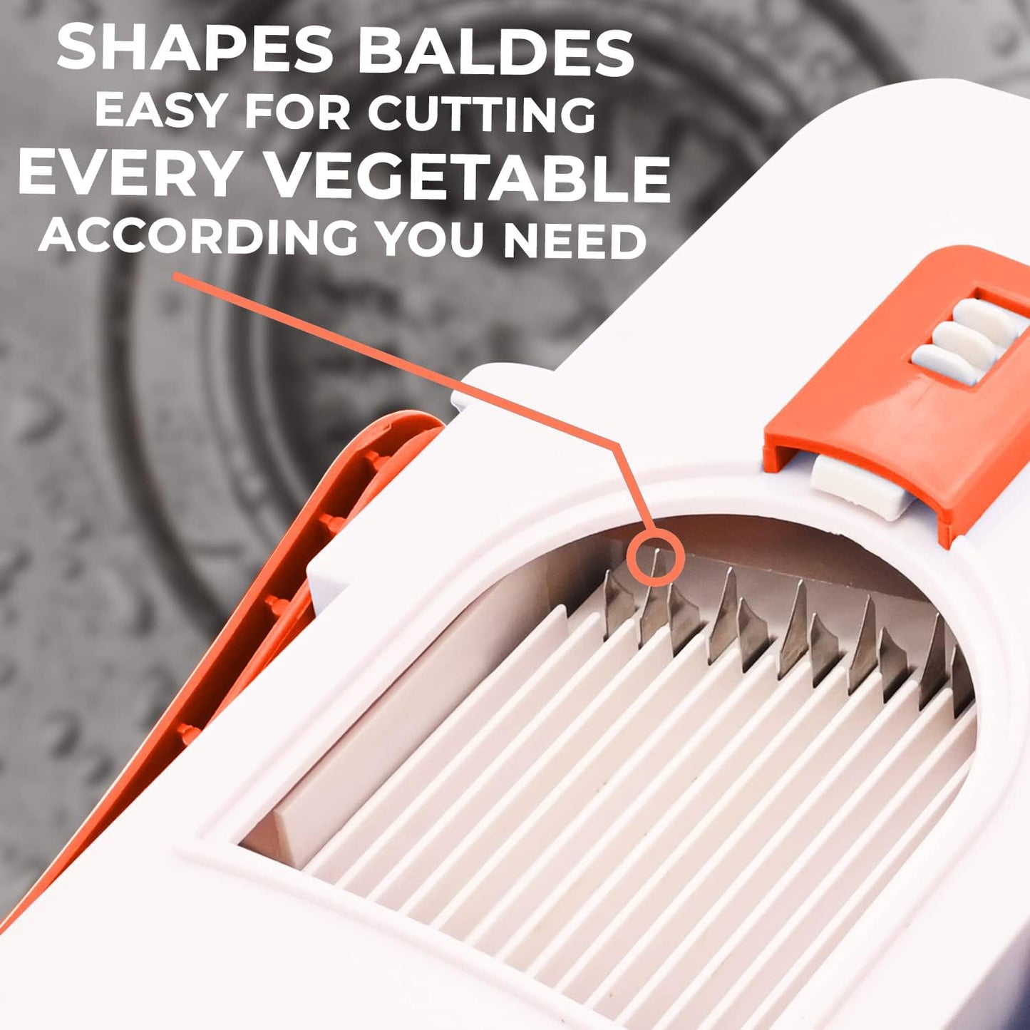 Mandoline Vegetables Slicer 5-in-1
