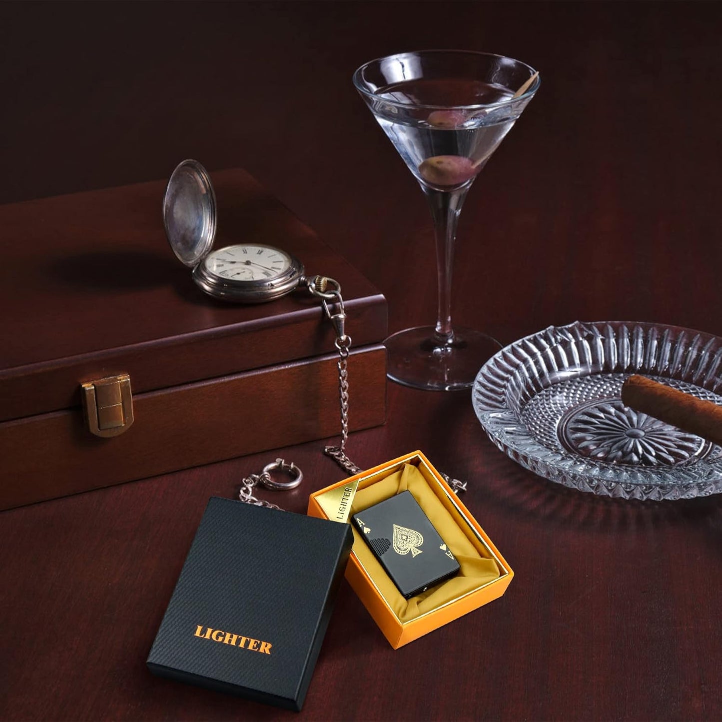 Jet Torch Ace Card Lighter