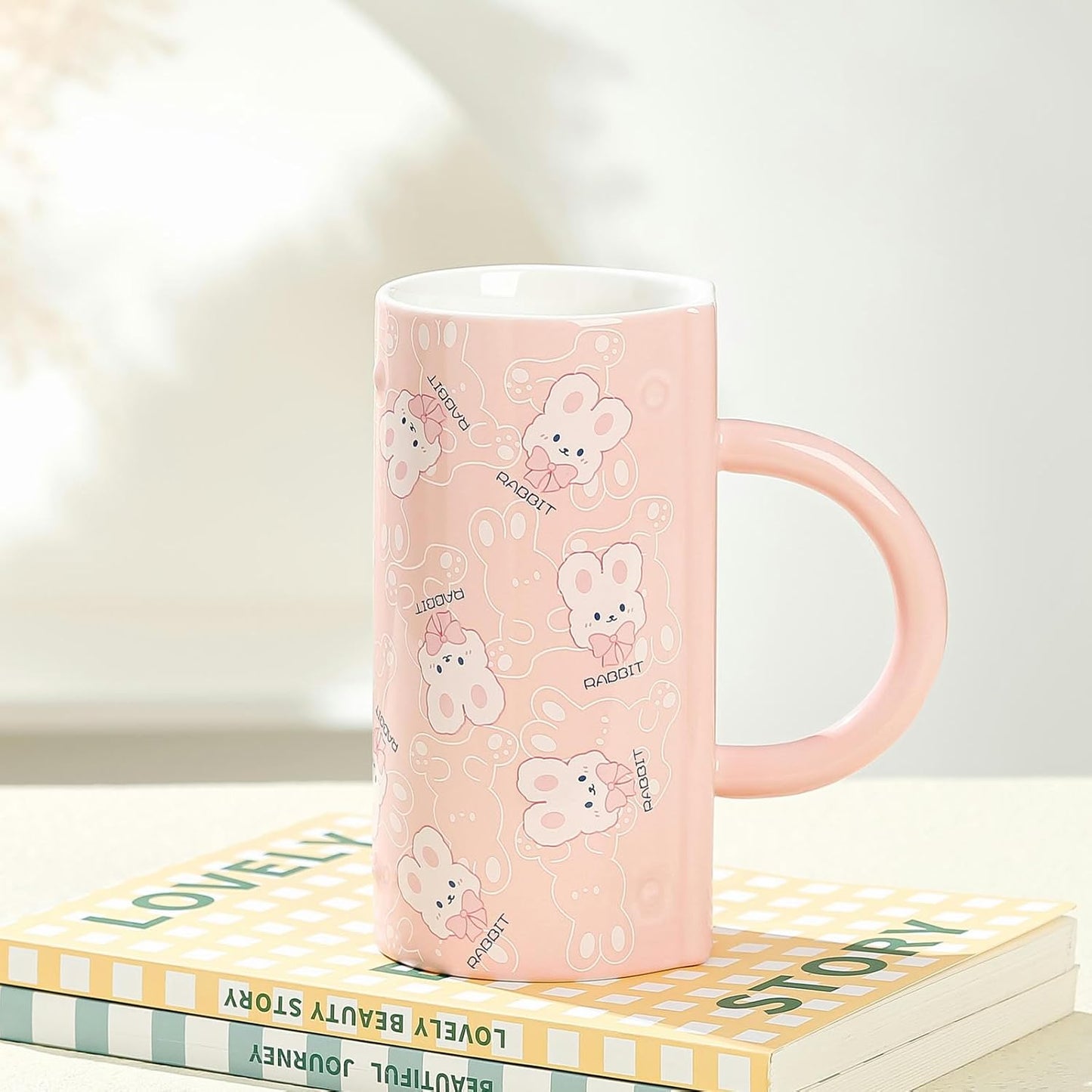 Cute Handbag Shaped Glass Mug 550mL