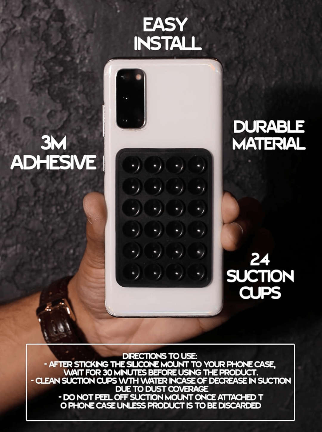 Silicone Suction Phone Holder