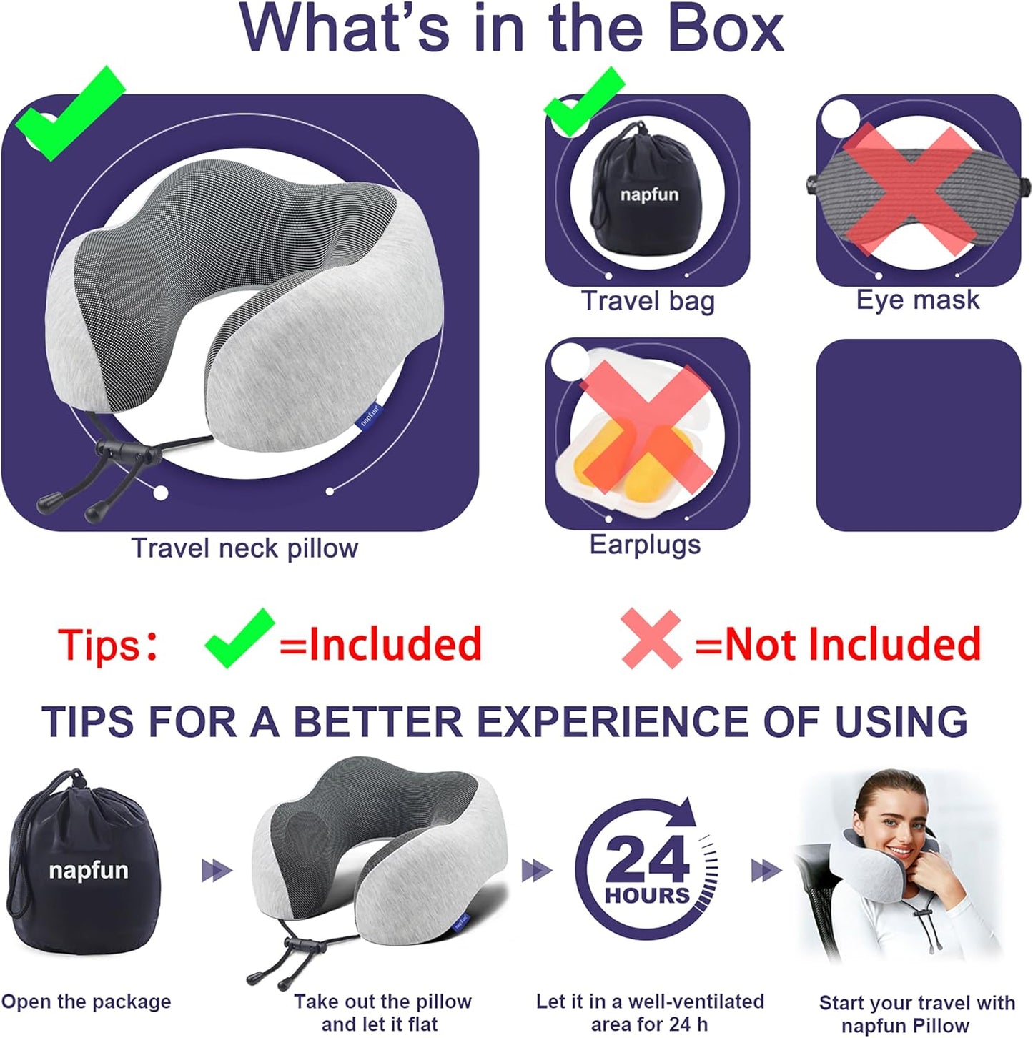 Nap & Travel Neck Pillow