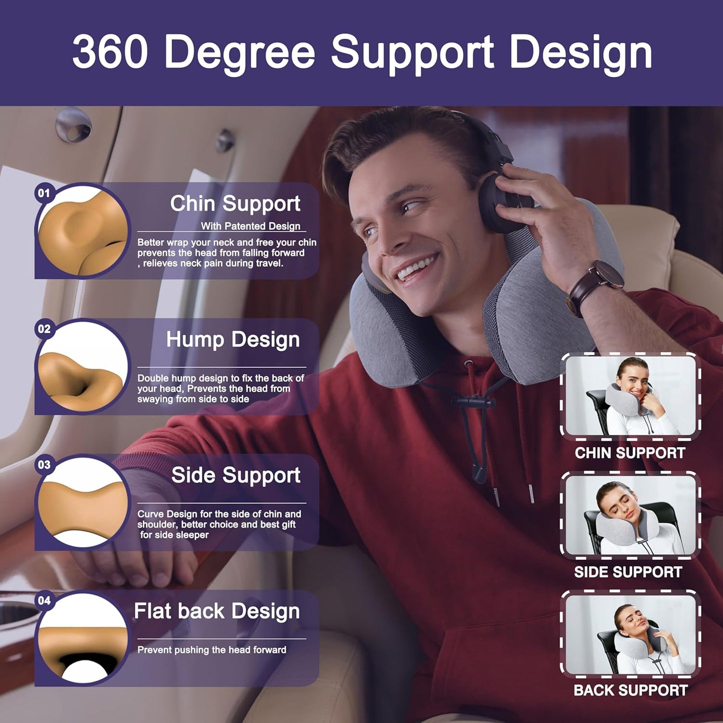 Nap & Travel Neck Pillow