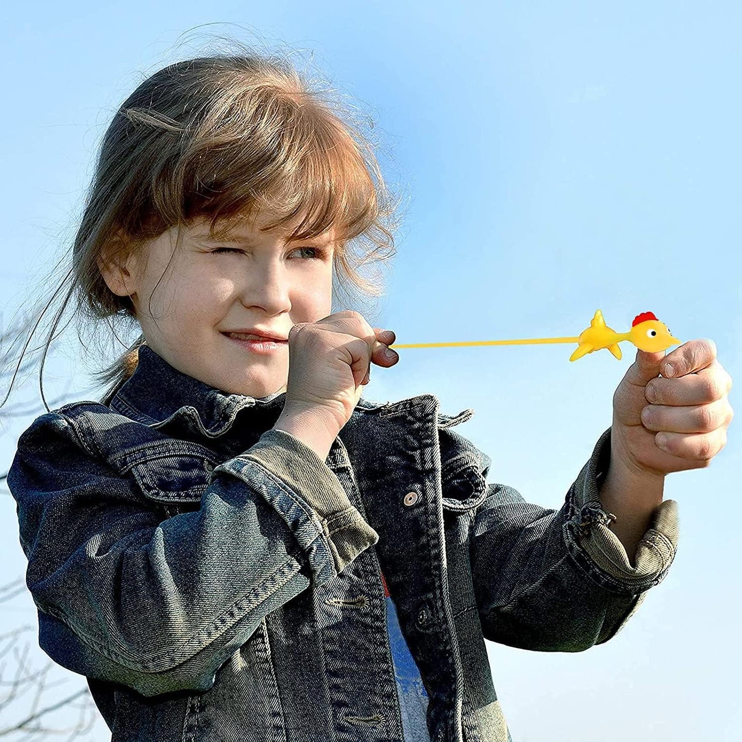 Angry Chickens Slingshot Game