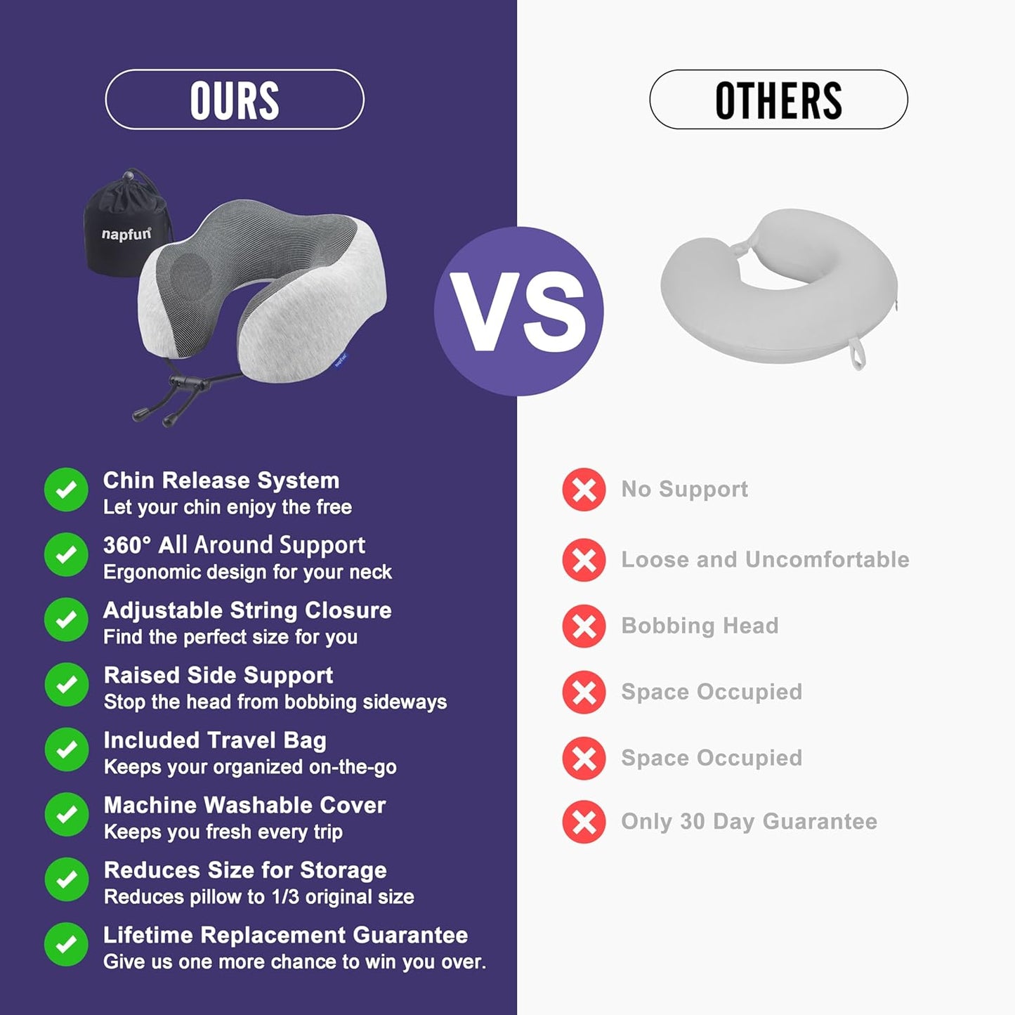 Nap & Travel Neck Pillow