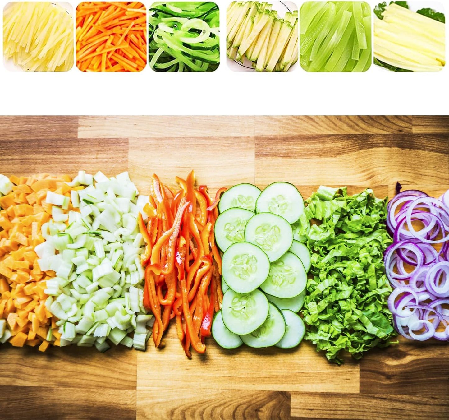 Mandoline Vegetables Slicer 5-in-1