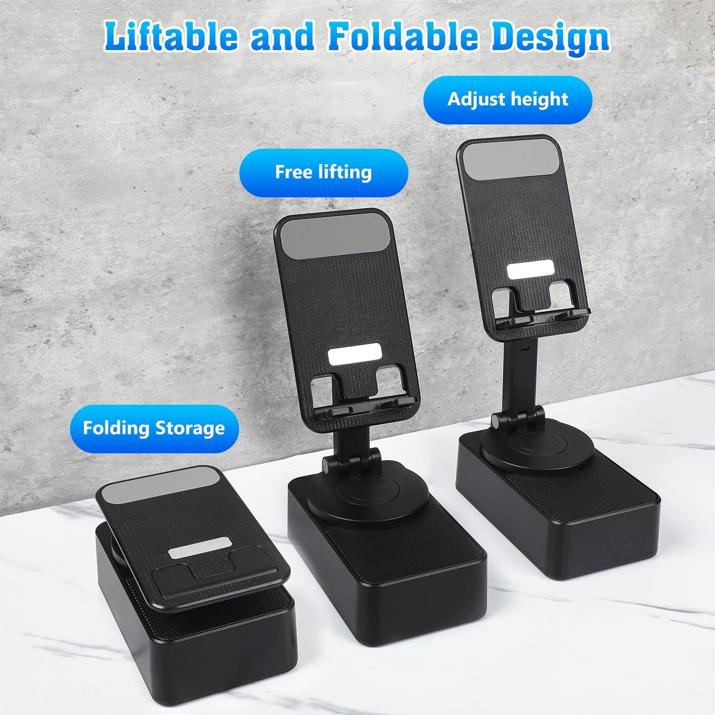 4-in-1 Bluetooth Speaker & Phone Holder