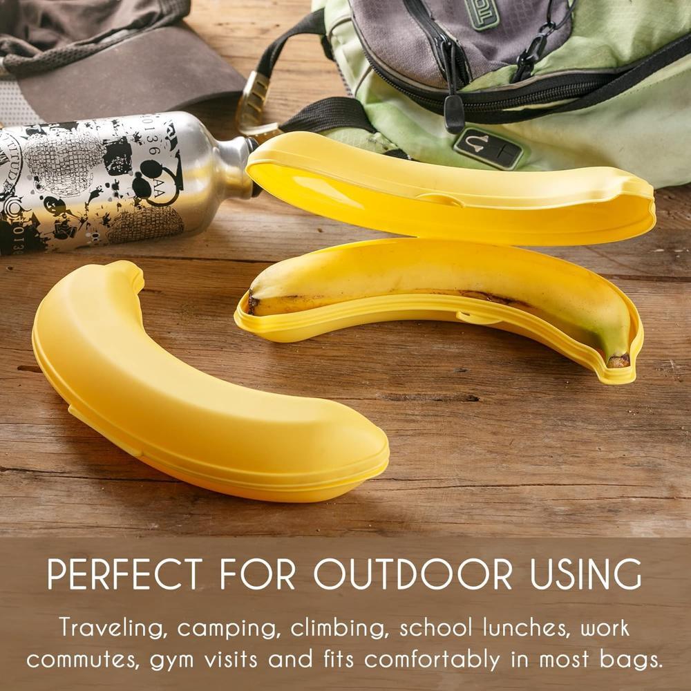 Banana Plastic Fruit Box