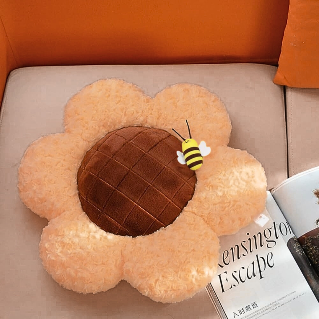 Sunflower Plush Pillow