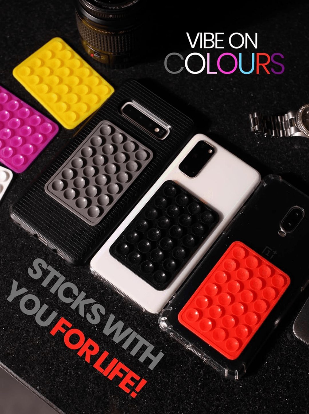 Silicone Suction Phone Holder