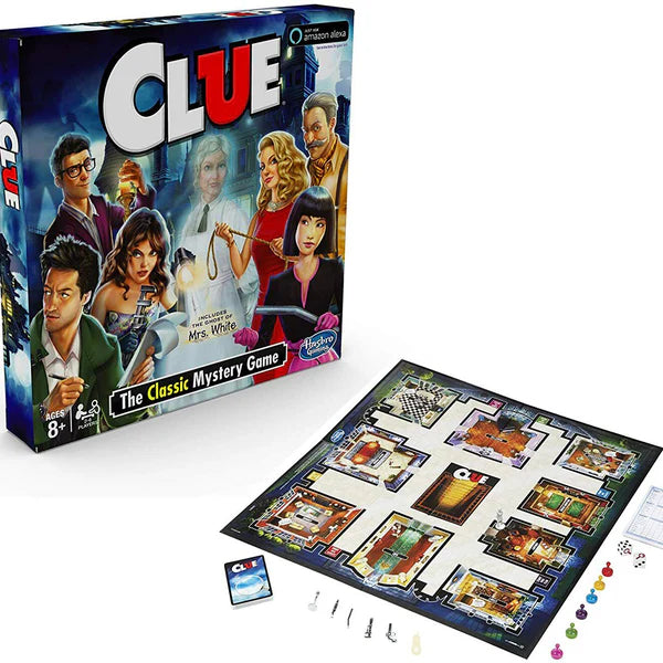 CLUE Mystery Game Hasbro Official
