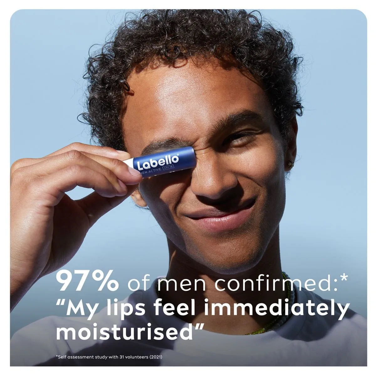 LABELLO 24h Moisture Lip Balm Men Active