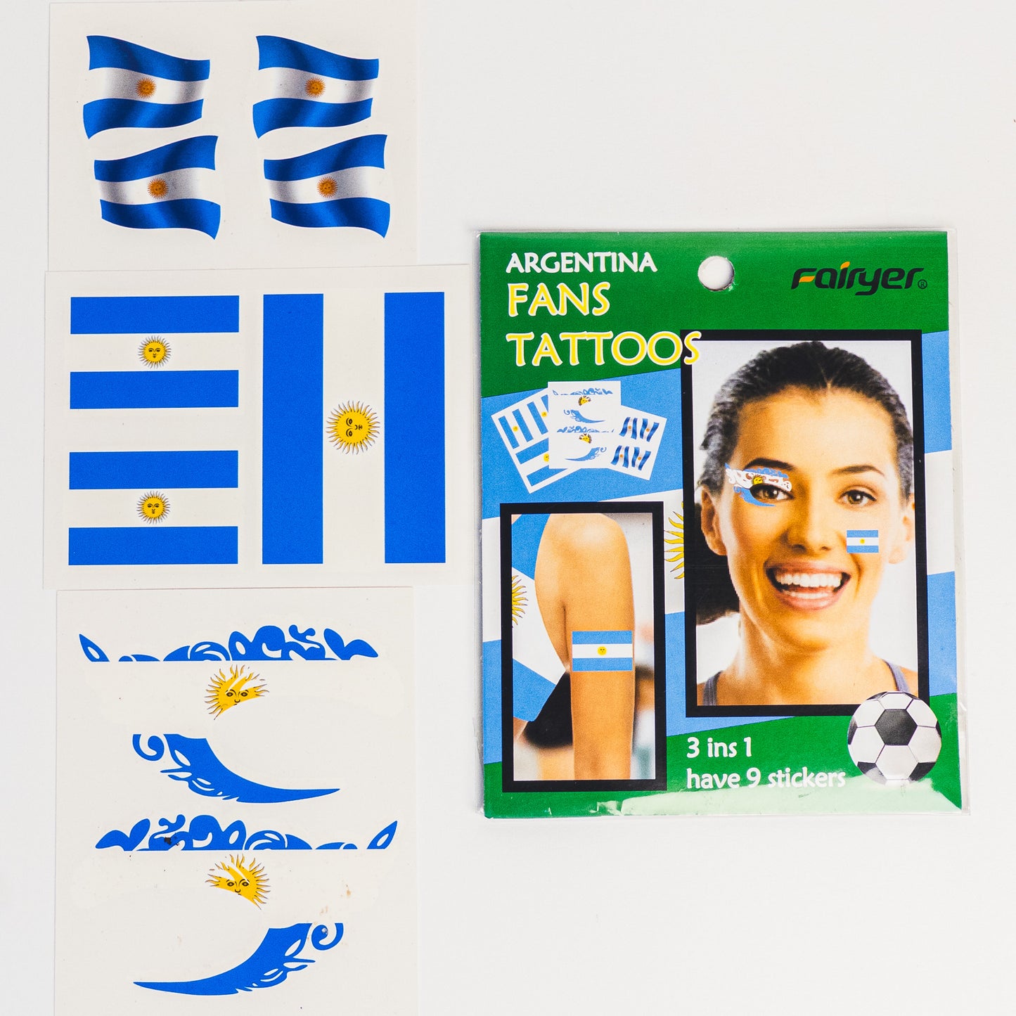 Argentina Fans Tattoos