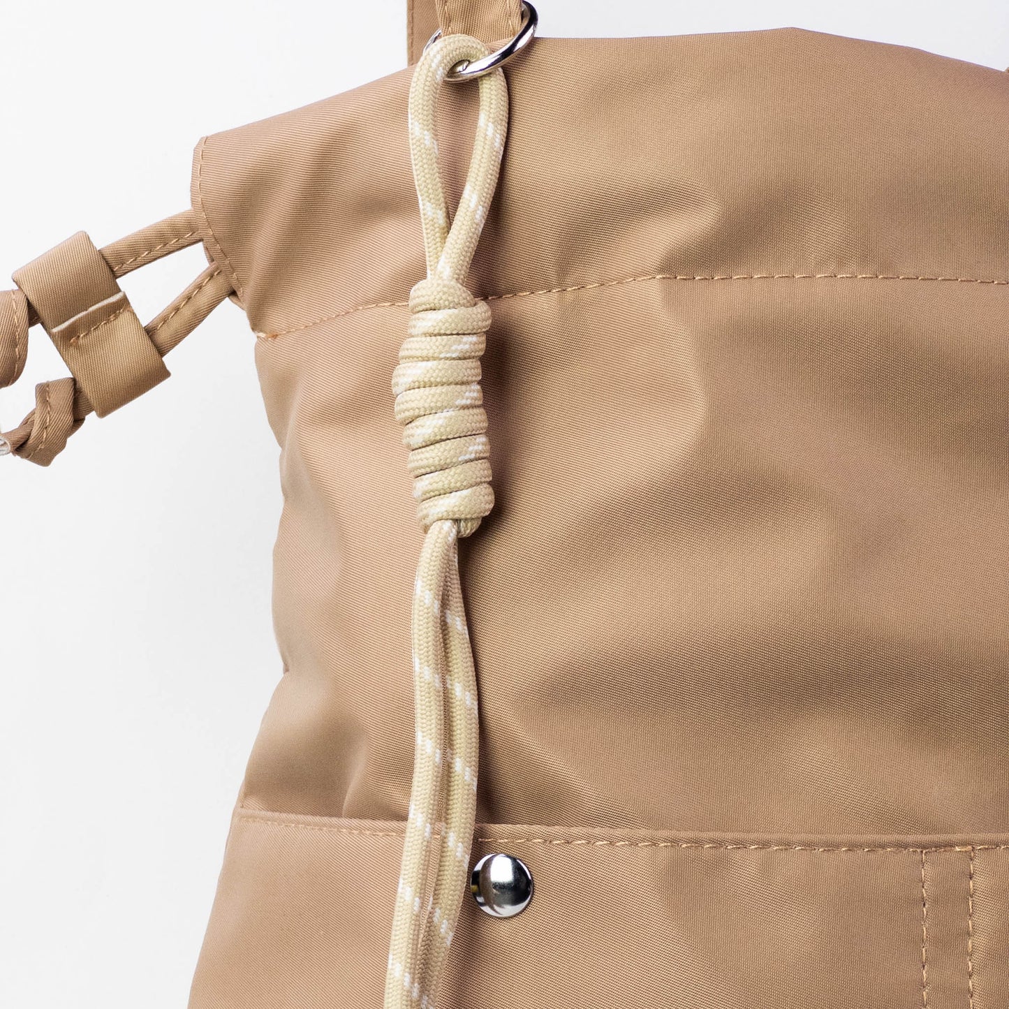 Minimal Rope Loop Bag Charm