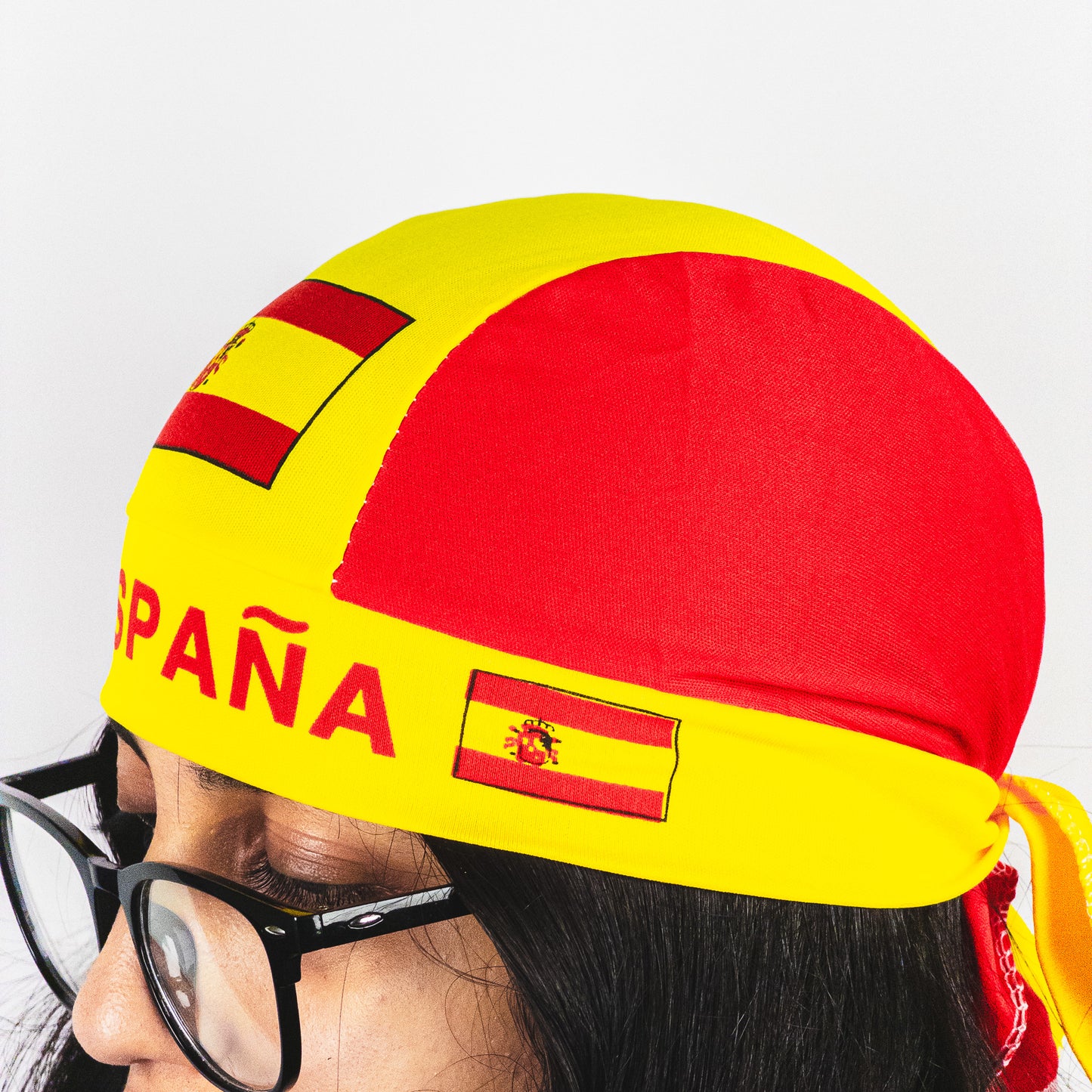 Spain Fan Head Wrap