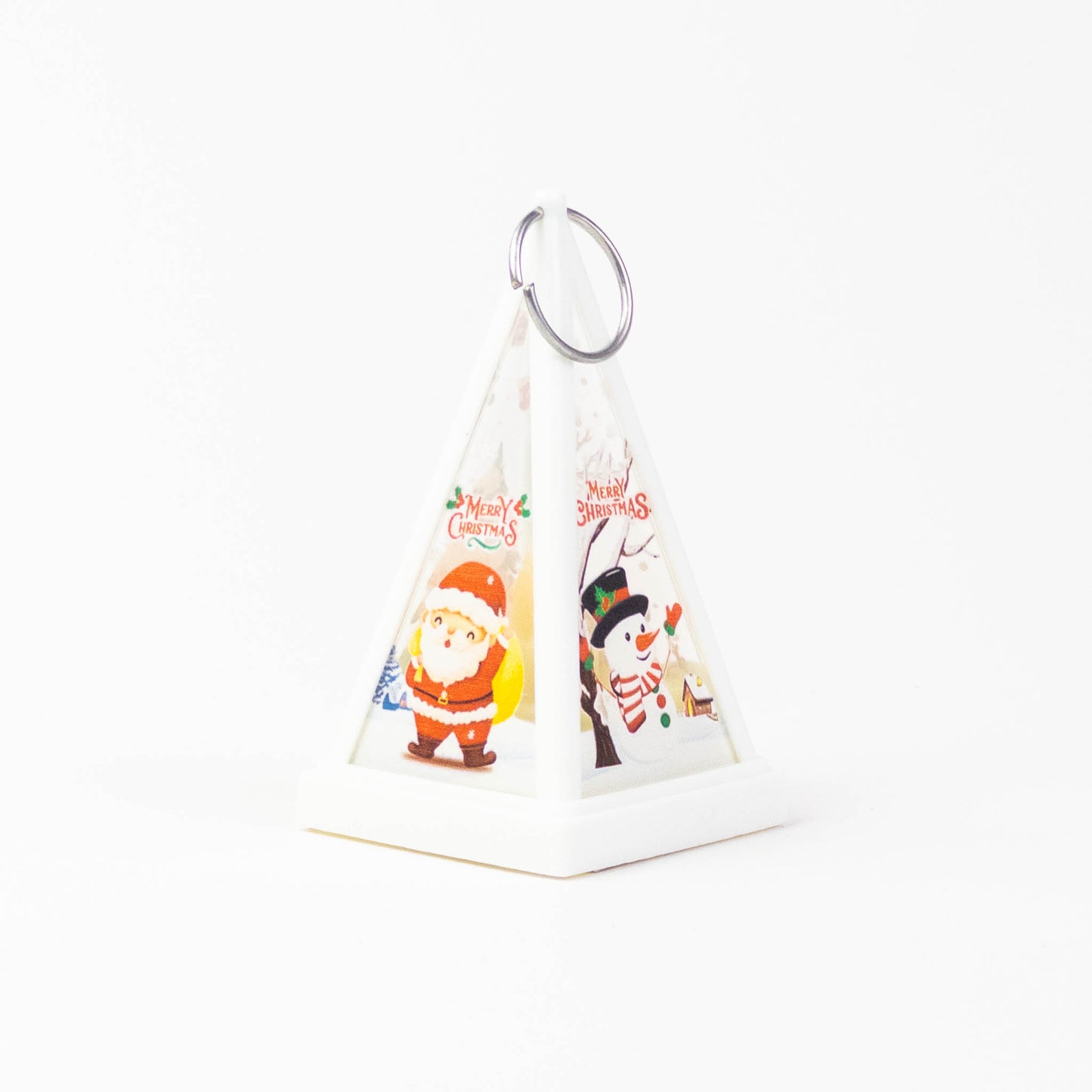 Mini LED Christmas Pyramid Lantern