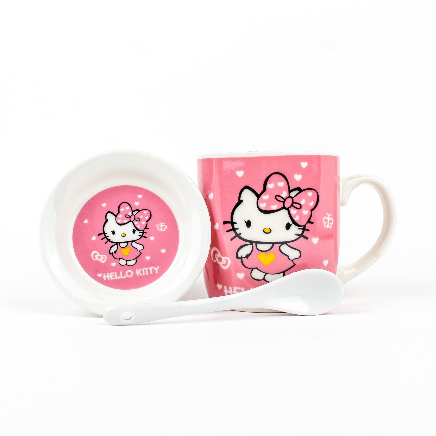 Hello Kitty 5pcs Glass Dinner Set