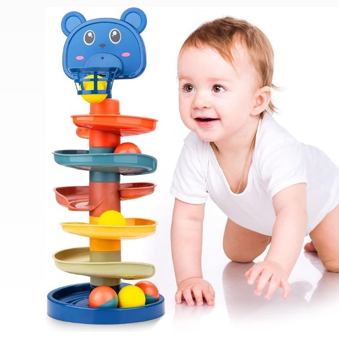 Roll Swirl Ball Tower