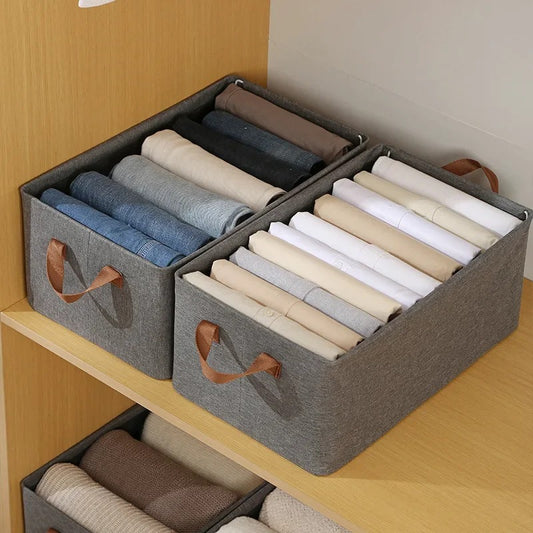 Foldable Clothes Storage Box (3pcs)