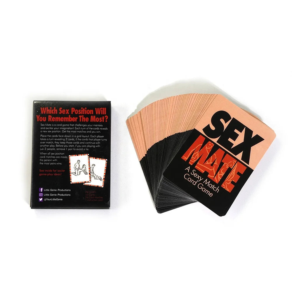 Sex Mate Card Matching Game