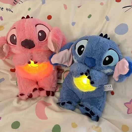 Stitch Breathing Plush Sleeping Aid