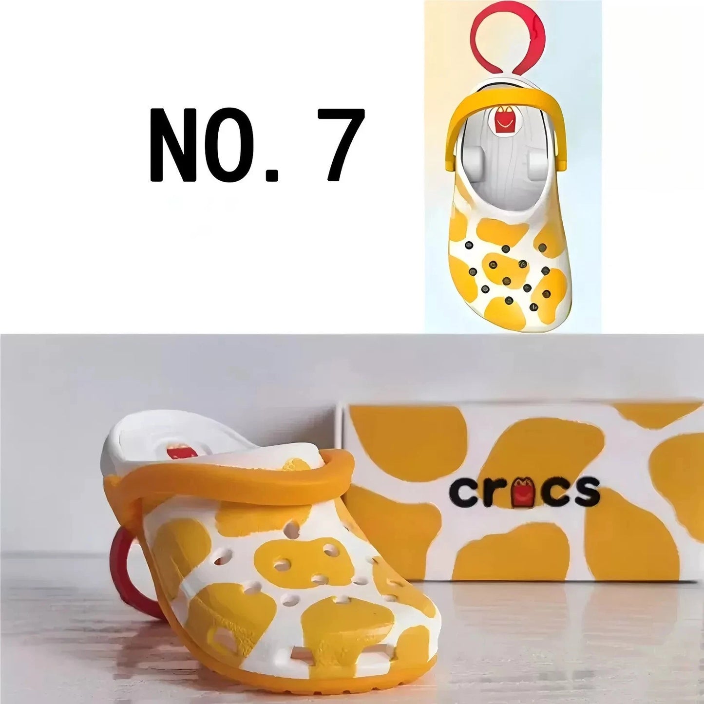McDonald's x Crocs Keychain