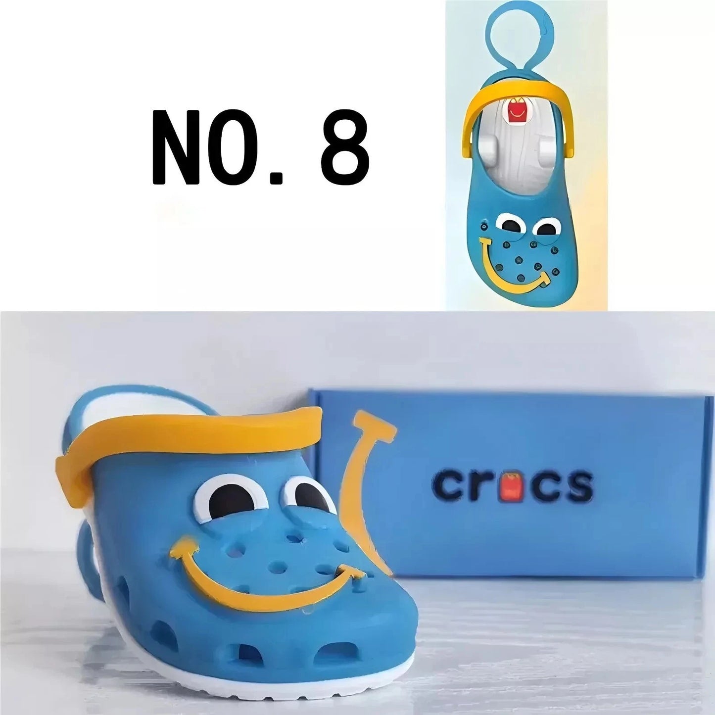 McDonald's x Crocs Keychain