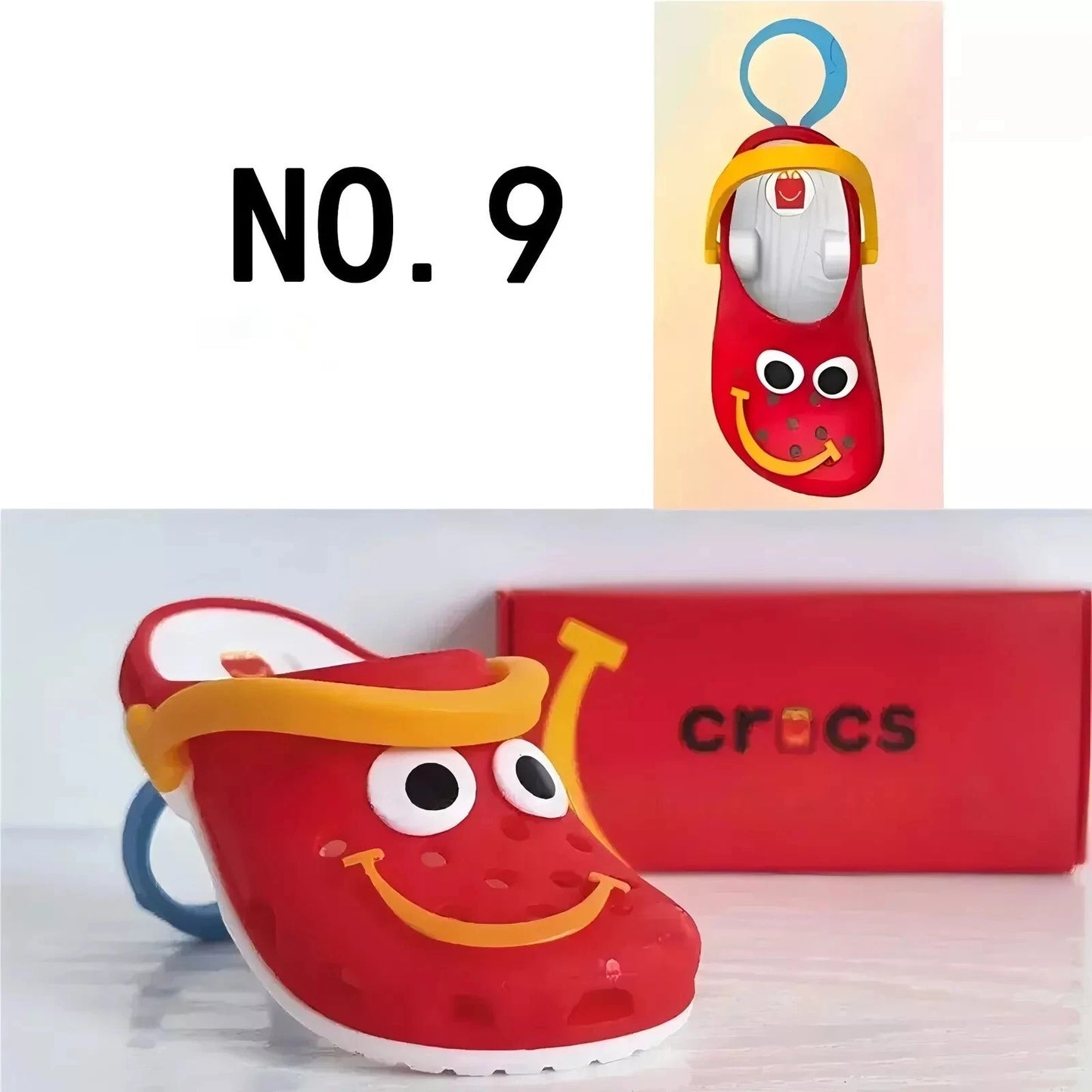 McDonald's x Crocs Keychain