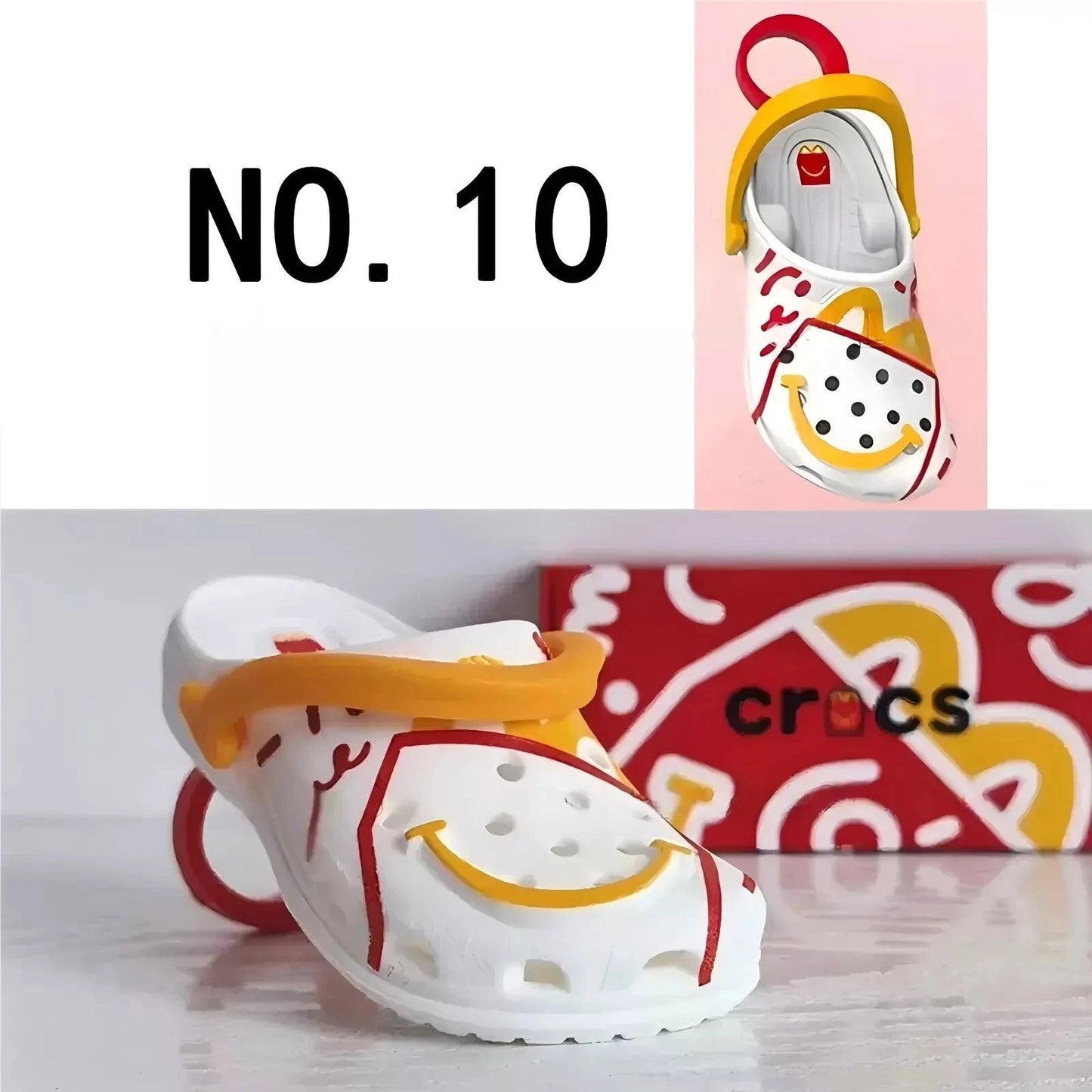McDonald's x Crocs Keychain