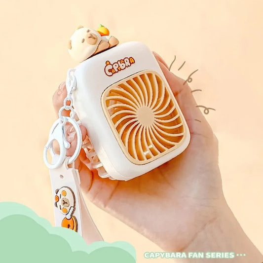 USB Rechargeable Capybara Keychain