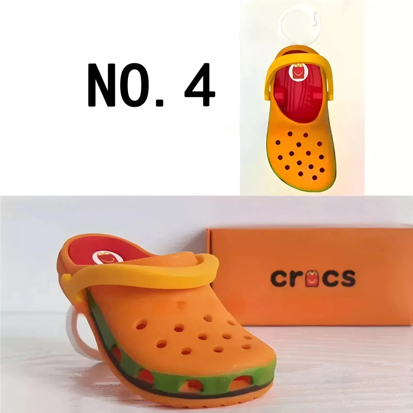 McDonald's x Crocs Keychain