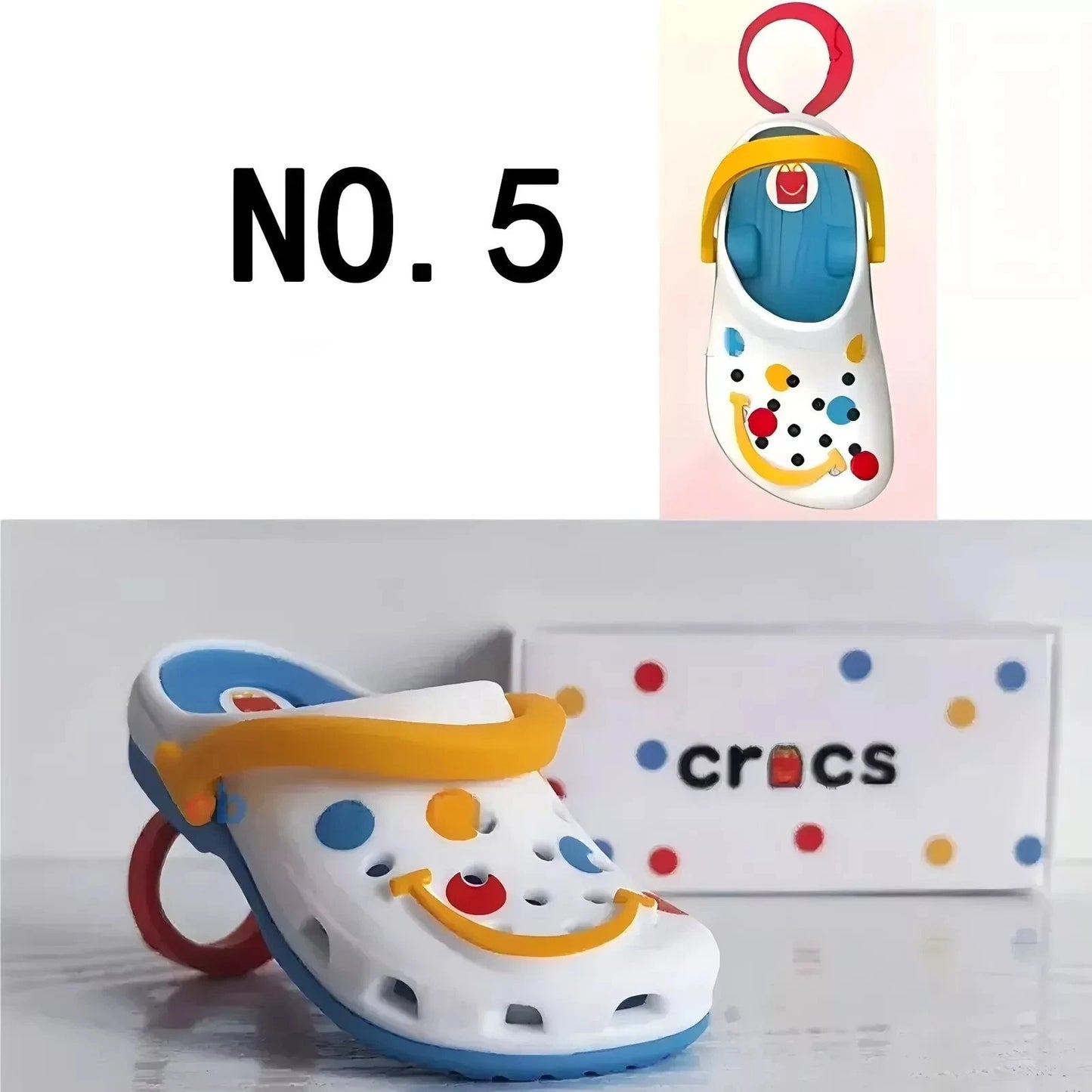 McDonald's x Crocs Keychain