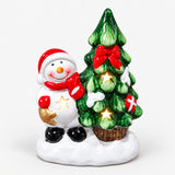 Snowman & Tree LED Decoration