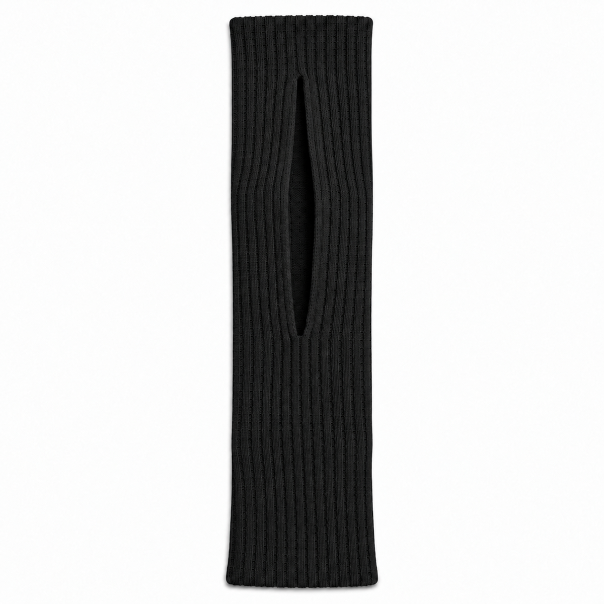 Stretchy ribbed knit phone pocket sleeve