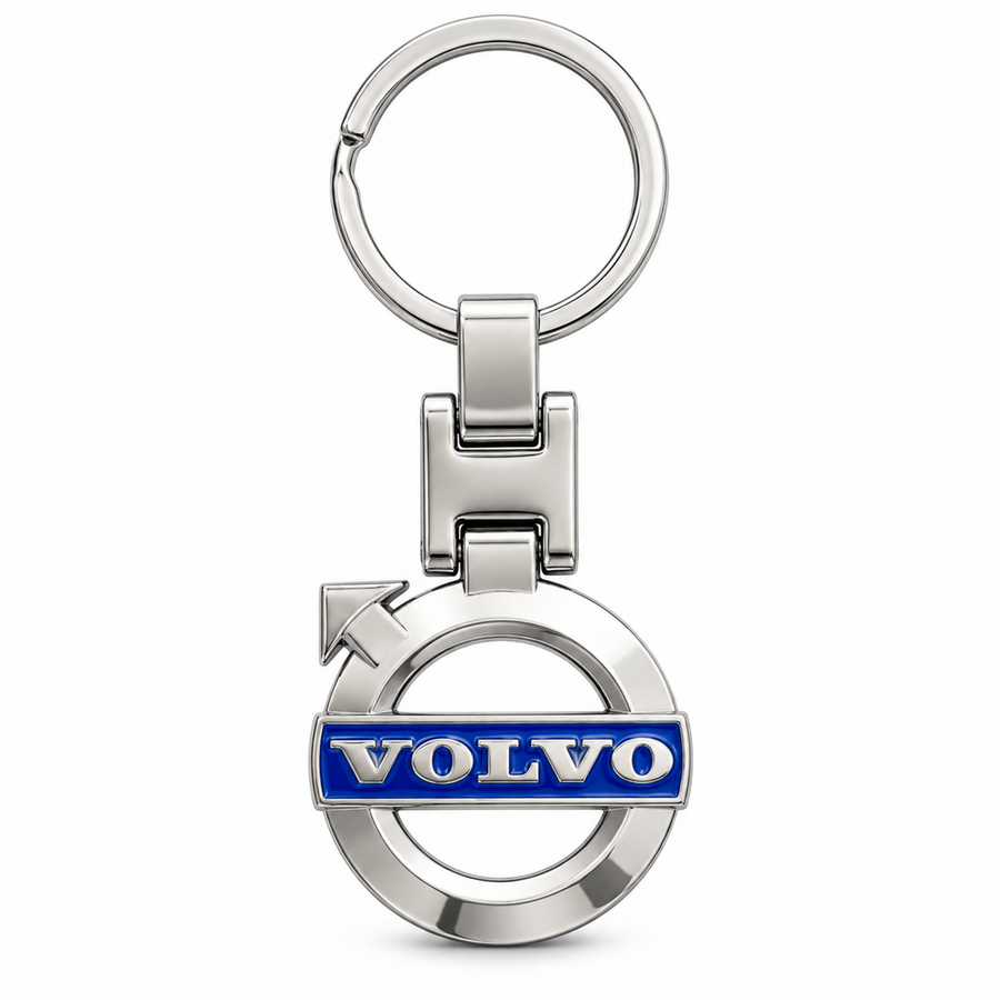 Metal Car Logo Keychain with Gift Box