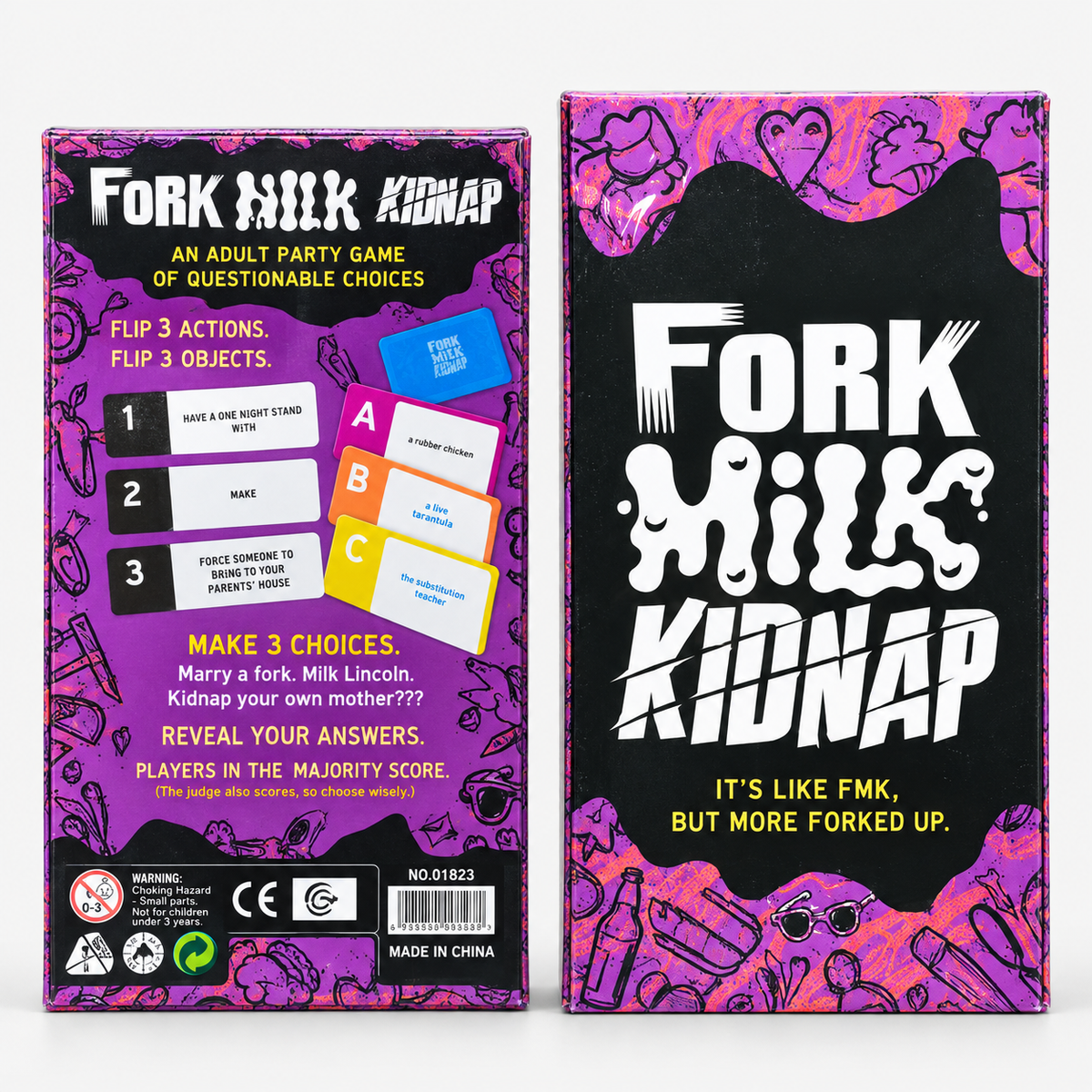 Fork Milk Kidnap – Adult Party Game