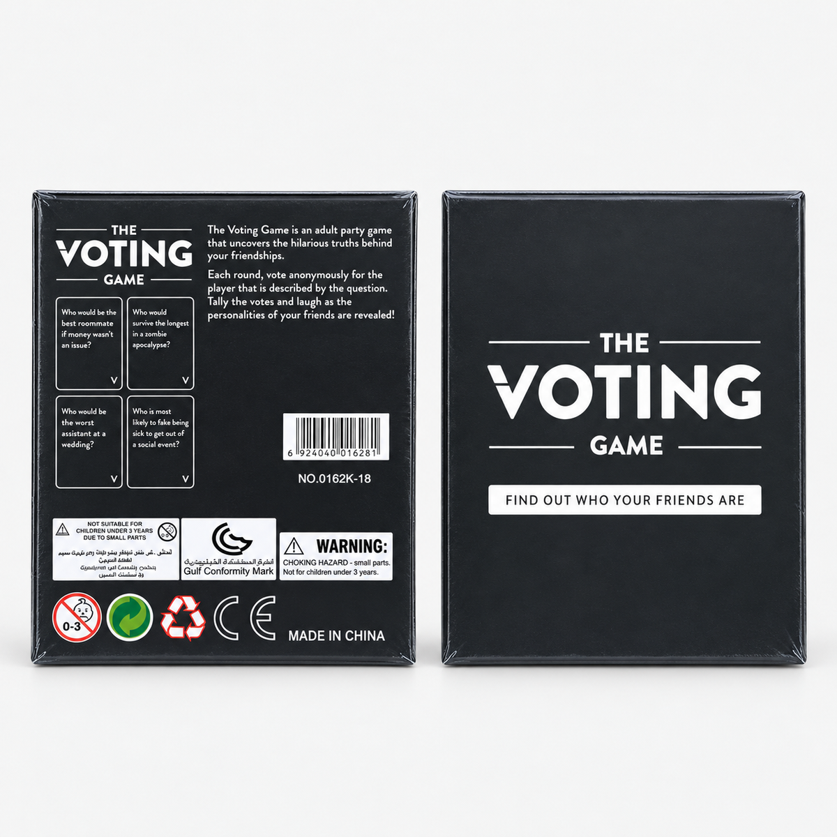 The Voting Game – Adult Party Game